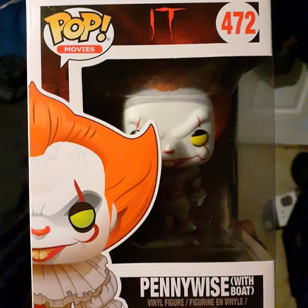 "It pop movies Pennywise with boat 472